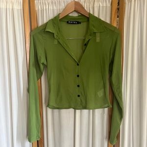 Motel Kelly Mesh Long Sleeve